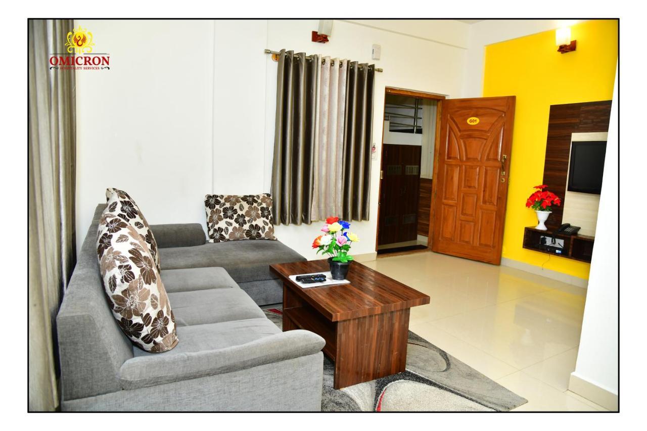 Hotel Omicron 1 BHK Studio room Bangalore Esterno foto